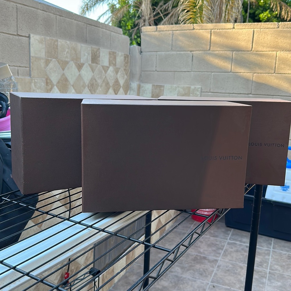 Louis Vuitton Shoe boxes
